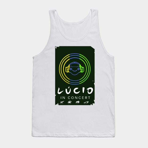 Lucio In Concert Tank Top by Genessis